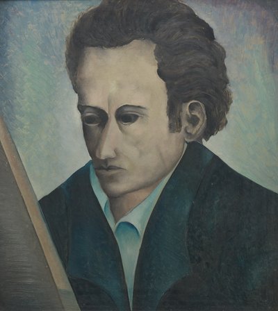 Autorretrato inacabado de Gregor Perusek